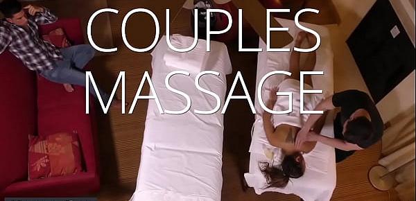  Griffin Barrows and Vadim Black - Couples Massage - Str8 to Gay - Trailer preview - Men.com